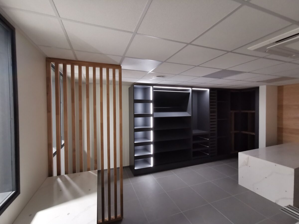 Aménagement de showroom